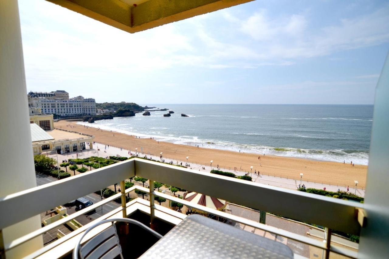 Nouvelle Vague Modern Ocean View Studio W Balcony - Swimming Pool ビアリッツ エクステリア 写真