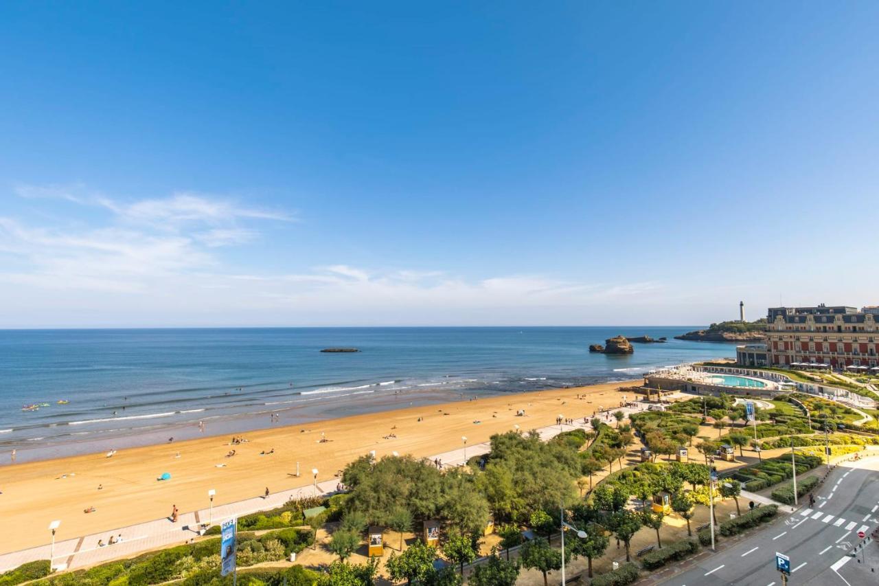 Nouvelle Vague Modern Ocean View Studio W Balcony - Swimming Pool ビアリッツ エクステリア 写真