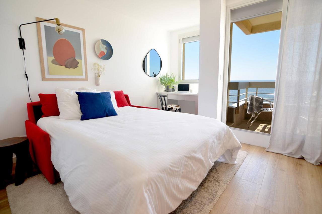Nouvelle Vague Modern Ocean View Studio W Balcony - Swimming Pool ビアリッツ エクステリア 写真