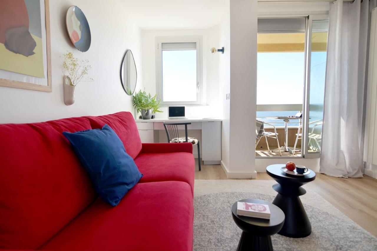 Nouvelle Vague Modern Ocean View Studio W Balcony - Swimming Pool ビアリッツ エクステリア 写真