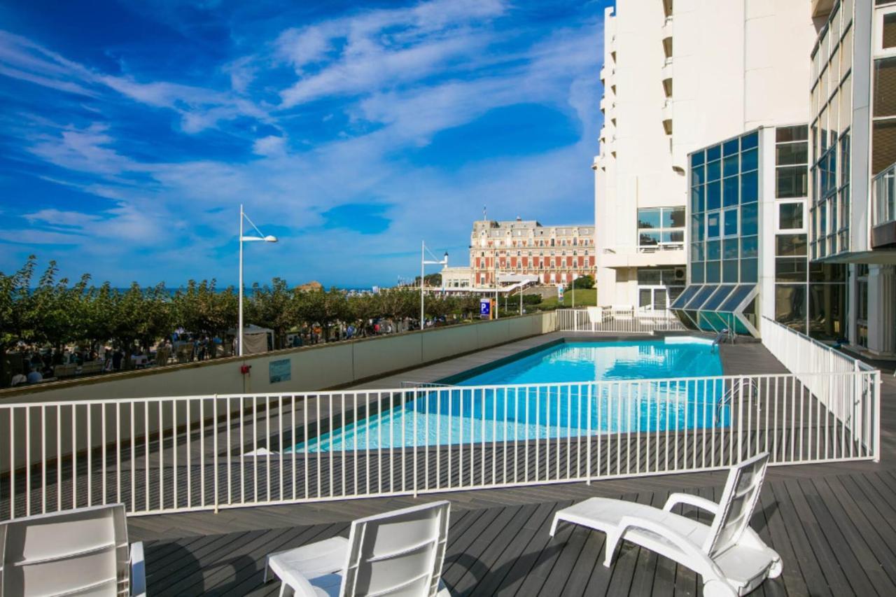 Nouvelle Vague Modern Ocean View Studio W Balcony - Swimming Pool ビアリッツ エクステリア 写真